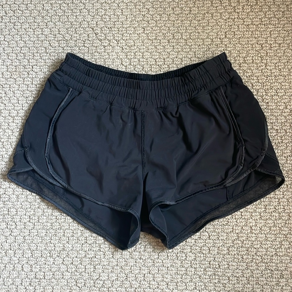 Black Lululemon shorts